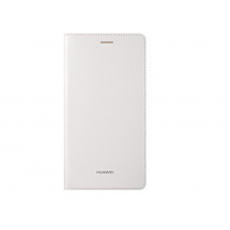 Etui à rabat Huawei P8 Lite blanc