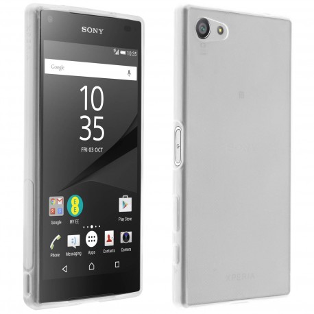 Coque silicone transparente pour Sony Xperia Z5