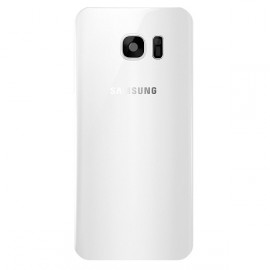 Vitre arrière Samsung Galaxy S6 Edge blanche