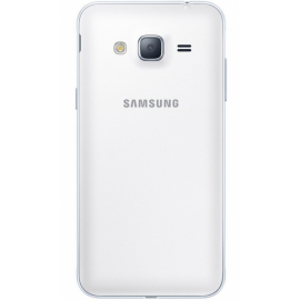 Cache batterie d'origine Samsung Galaxy J3 2016 blanc