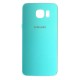 Vitre arrière Samsung Galaxy S6 bleue