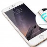Film verre trempé incurvé pour Iphone 6/6S intégral blanc 5D