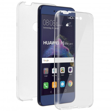 Coque silicone intégrale avant arrière pour Huawei P8 Lite 2017
