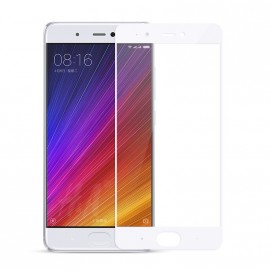 Film verre trempé Xiaomi MI6 blanc incurvé intégral 