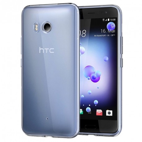 Coque silicone transparente pour HTC U11