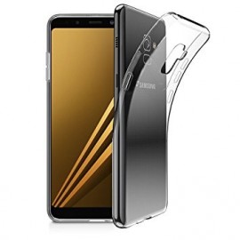 Coque silicone transparente pour Samsung A8