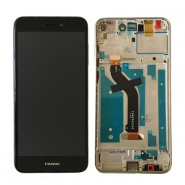 Ecran LCD origine Huawei P8 Lite 2017 noir monté sur chassis