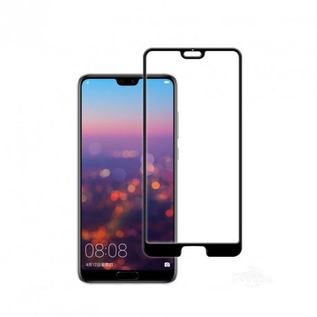 Film verre trempé pour Huawei P20 Pro noir incurvé intégral