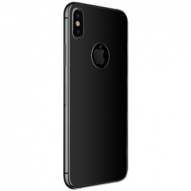 Film verre trempé arrière Iphone X noir