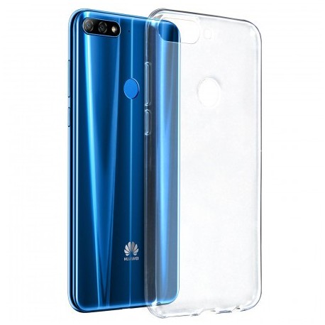 Coque silicone transparente pour Huawei Y7 Prime 2018