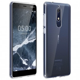 Coque silicone transparente pour Nokia 5.1