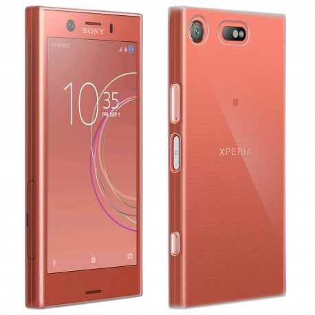 Coque silicone transparente pour Sony XZ1