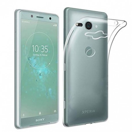 Coque silicone transparente pour Sony XZ1