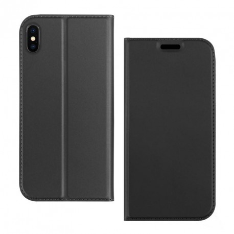 Etui pochette porte cartes pour Honor 9 Lite noire