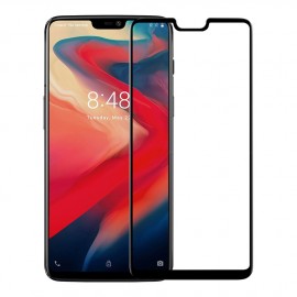 Film verre trempé pour One Plus 6 intégral noir