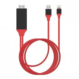 Cable lightning HDMI iPhone et iPad 