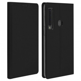 Etui pochette porte cartes pour Samsung A9 2018 noire