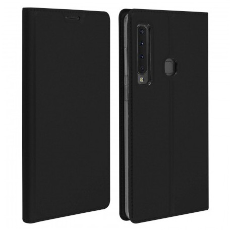 Etui pochette porte cartes pour Samsung A9 2018 noire