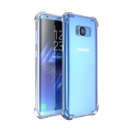Coque silicone transparente antichoc pour Samsung S8 Plus