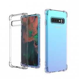 Coque silicone transparente antichoc pour Samsung S10 Plus