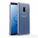 Coque silicone transparente antichoc pour Samsung S9 Plus