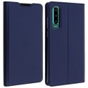 Etui pochette porte cartes pour Huawei P30 Pro bleu nuit