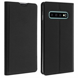 Etui pochette porte cartes pour Samsung S10 noire Dux Ducis