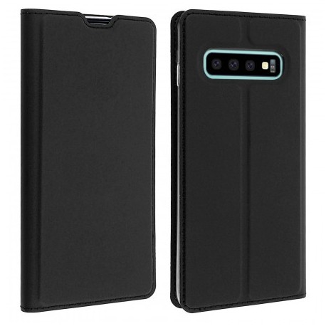 Etui pochette porte cartes pour Samsung S10 noire Dux Ducis