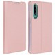 Etui pochette porte cartes pour Huawei P30 rose or