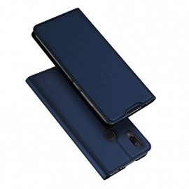 Etui pochette porte cartes pour Xiaomi Redmi note 7 bleue Dux Ducis