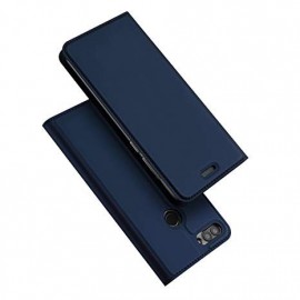 Etui pochette porte cartes pour Huawei Psmart bleue Dux Ducis