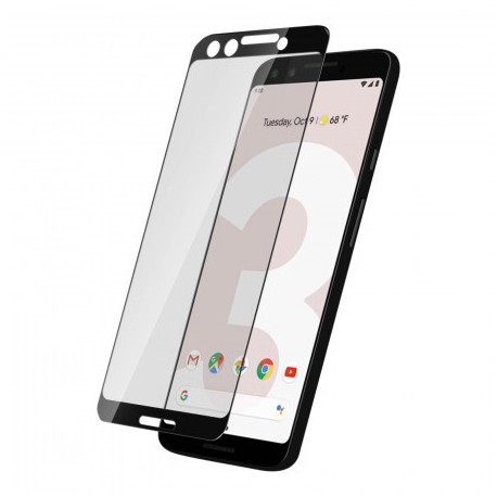 Film verre trempé pour Google Pixel 3XL intégral et noir