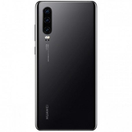 Cache batterie vitre arrière Huawei P30 noir