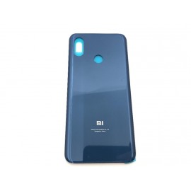 Cache batterie vitre arrière Xiaomi MI8 bleu