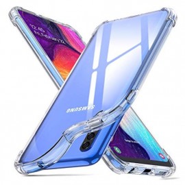 Coque silicone transparente antichoc pour Samsung A50