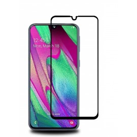 Film verre trempé pour Samsung A40 intégral noir