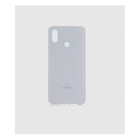 Cache batterie vitre arrière Xiaomi MI8 blanc