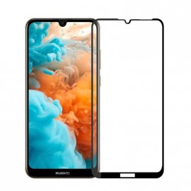 Film verre trempé pour Huawei Y6 2019 intégral et incurvé noir