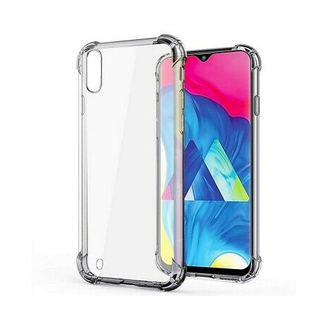 Coque silicone transparente antichoc pour Samsung A20