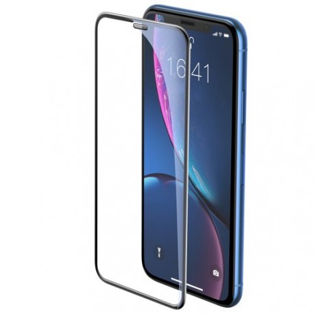 Film verre trempé incurvé pour Iphone 11 intégral noir 