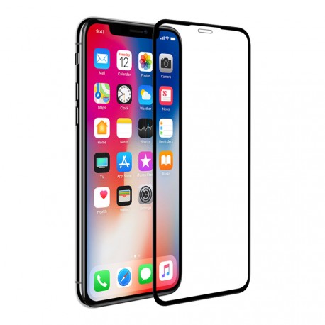 Film verre trempé pour Iphone 11 Pro intégral noir