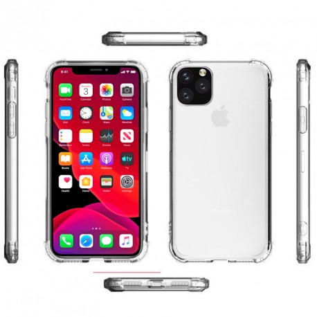 Coque silicone transparente antichoc pour Iphone 11 Pro