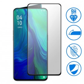Film verre trempé pour Oppo Reno Z intégral noir