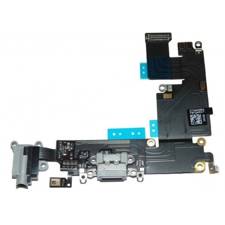 Connecteur de Charge iPhone X Noir + Micro + Prise Jack + Antenne