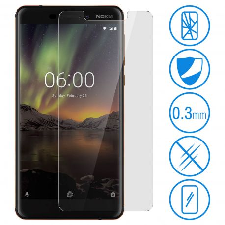 Film verre trempé pour Nokia 6.1