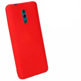 Coque silicone gel pour Oppo Reno rouge