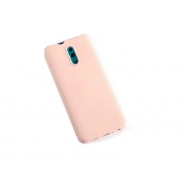 Coque silicone gel pour Oppo Reno rose