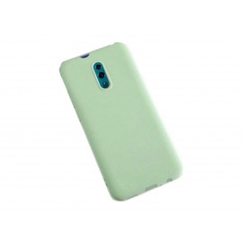 Coque silicone gel pour Oppo Reno Z verte