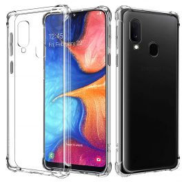 Coque silicone transparente antichoc pour Samsung A20E