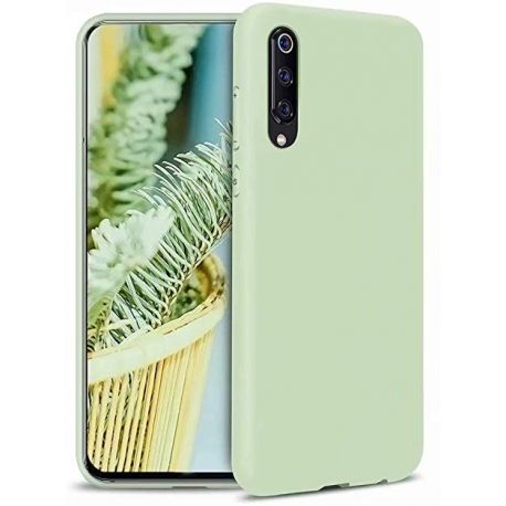 Coque silicone silicone gel pour Xiaomi Redmi Note 8 verte